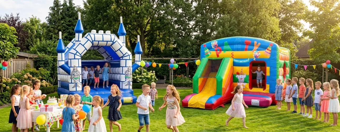 Verjaardag organiseren met Springkussenverhuur Utrecht