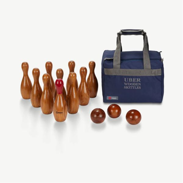 XL Bowling Set Hardhout XL Bowling Set Hardhout